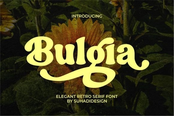 Bulgia Serif Font: Elegant & Versatile for Handmade Brands