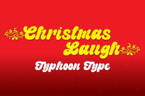 Christmas Laugh: A Festive Display Font That Makes Campaigns Instantly Recognizable