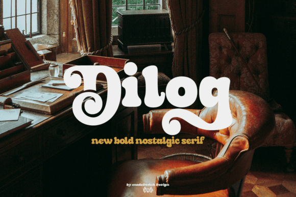 Dilog: A Nostalgic Serif Font That Builds Trust & Character