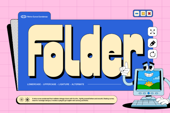 Folder: A Retro-Sans Font That Elevates Real Business Branding