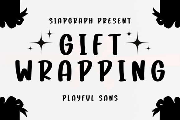 Gift Wrapping: A Playful Sans Serif for Editorial Joy