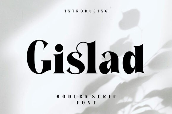 Gislad: A Vintage Serif Font That Elevates Real Small Business Branding