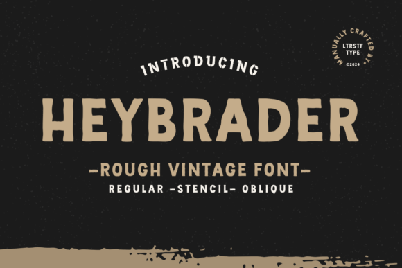Heybrader: A Vintage-Inspired Sans Serif That Anchors Digital Branding
