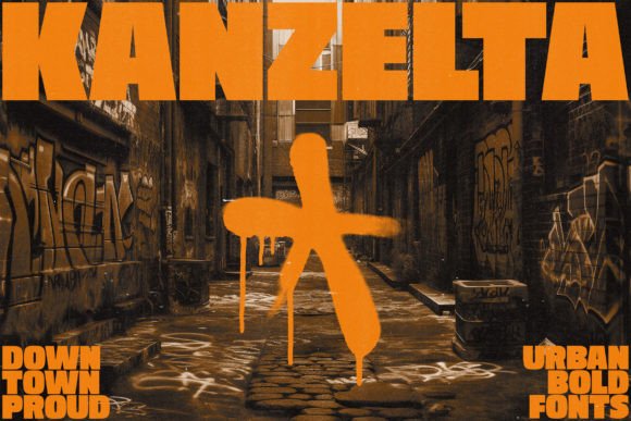 Kanzelta: A Bold, Modern Sans Serif for Digital Branding