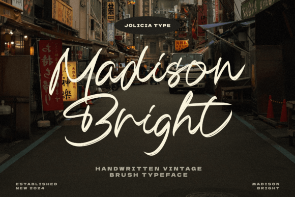 Madison Bright: A Handwritten Font That Builds Brand Warmth