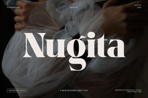Nugita: A Modern Serif Font for Editorial Clarity and Charm
