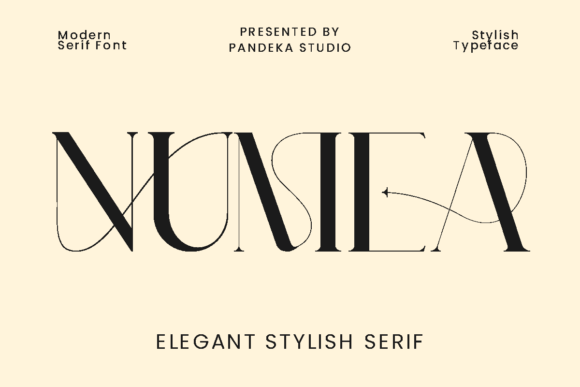 Numea: A Retro Serif Font That Makes Your Campaign Stand Out