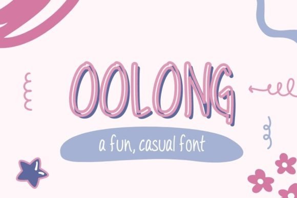 Oolong: A Playful Script Font for Digital Branding