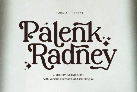 Palenk Radney: A Thoughtful Serif for Editorial Calm