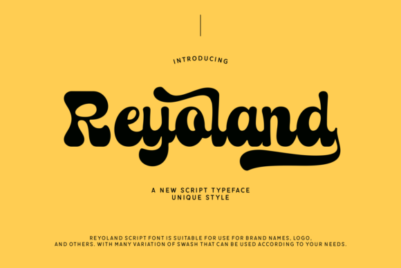 Reyoland: A Playful Script Font That Elevates Real Small Business Branding