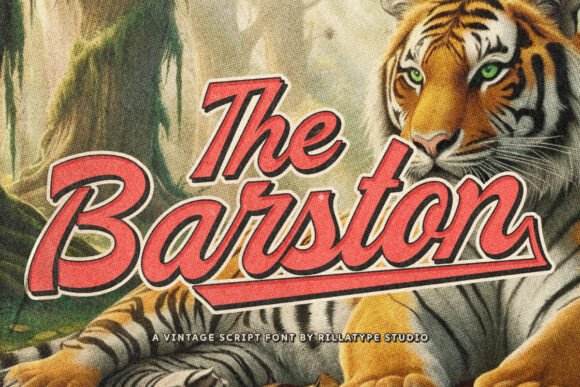 The Barston: A Vintage Script Font That Breathes Life Into Editorial Moments