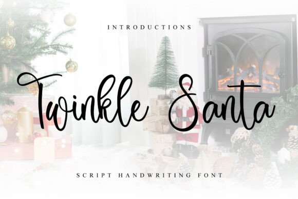 Twinkle Santa: A Playfully Nostalgic Display Typeface for Editorial Warmth