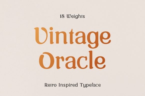 Vintage Oracle: A Serif Font That Elevates Real Small Business Branding