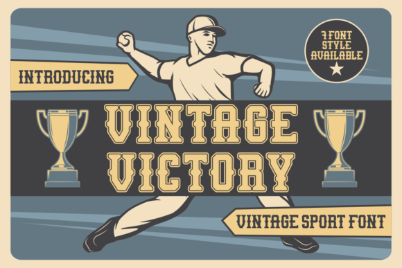 Vintage Victory: A Slab Serif That Earns Its Name